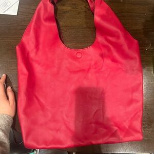 Sam Edelman Red Tote Bag
